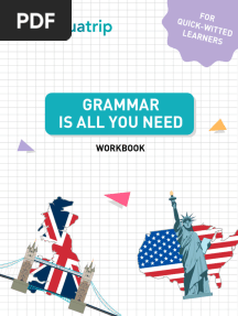 Grammar Is All You Need Workbook