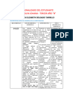 INFORME DE NNE JOHANA 3ERO B INGLES