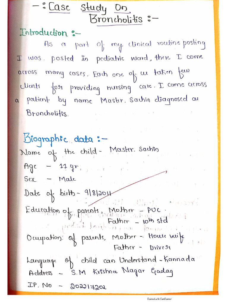 Bronchitis | PDF