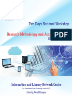 Research Methodology and Academic Writing