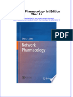 Ebook Network Pharmacology 1St Edition Shao Li Online PDF All Chapter