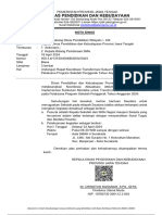 ND. Undangan Koordinasi Transformasi Satpen PSP 2024