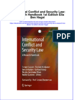 Ebook International Conflict and Security Law A Research Handbook 1St Edition Ella Ben Hagai Online PDF All Chapter