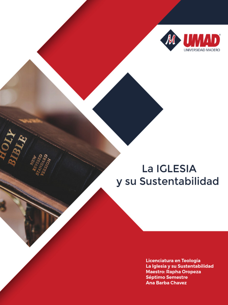 La Iglesia y su Sustentabilidad Actual | PDF | Cristo (título) | Jesús
