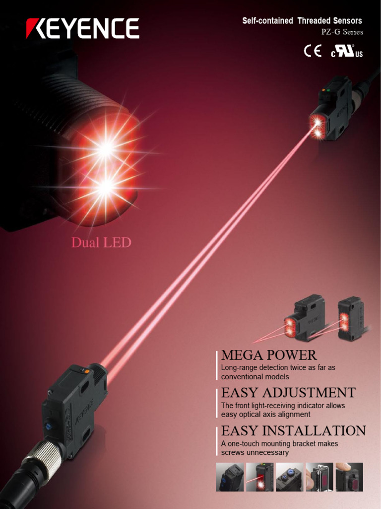 Keyence Sensor PZ G Datasheet | PDF | Optical Filter | Light