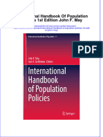 Ebook International Handbook of Population Policies 1St Edition John F May Online PDF All Chapter