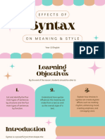 Effects of Syntax On Meaning and Style Presentation in Soft Pastel Ice Cream Style