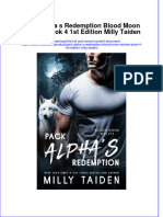 Pack Alpha S Redemption Blood Moon Wolves Book 4 1St Edition Milly Taiden Online Ebook Texxtbook Full Chapter PDF