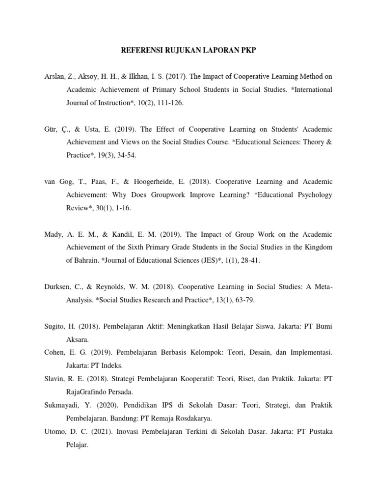 Referensi Rujukan Laporan Pkp Krisna Yuliyanti Pdf