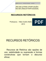 Recursos retóricos