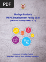 MP MSMED Policy 2021 Booklet English New