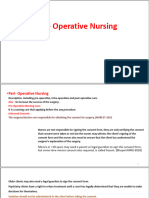 Peri-Operative Nursing