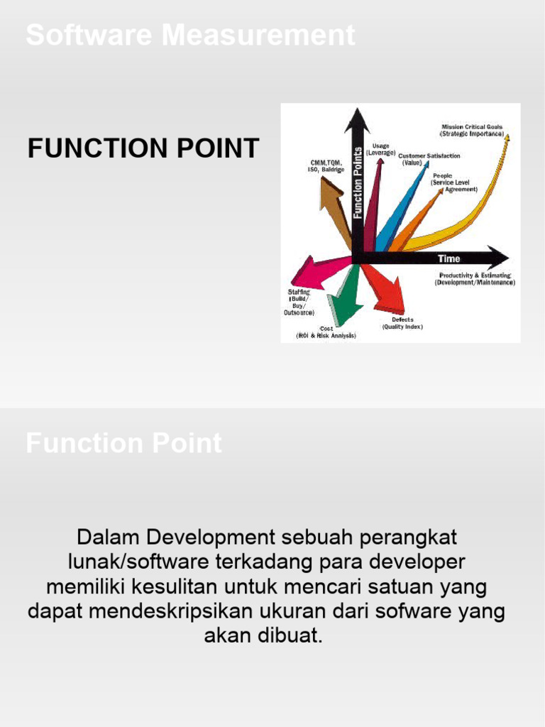 Pengukuran Software dengan Function Point | PDF | Bisnis | Komputer