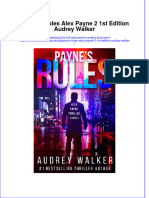 Ebook Payne S Rules Alex Payne 2 1St Edition Audrey Walker Online PDF All Chapter