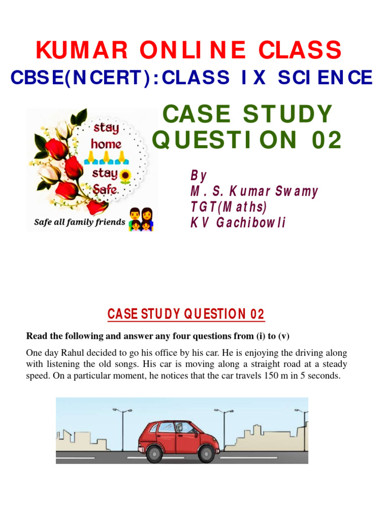 Science Ix Case Study Question 02 | PDF | Science & Mathematics ...