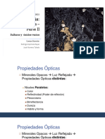 Clase 7 Minerales Opacos II