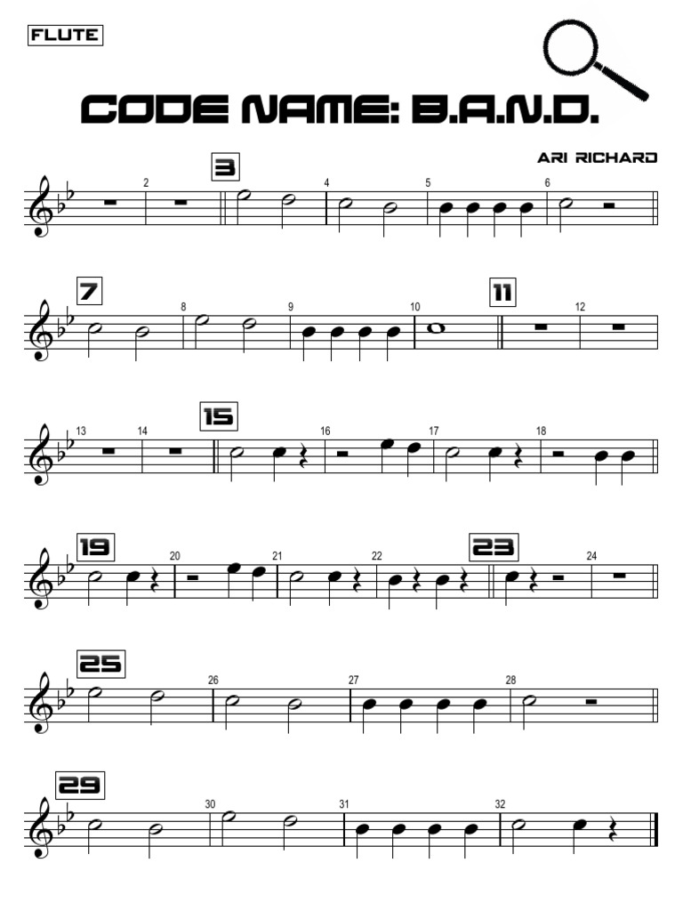 Code Name B.a.N.D. - All Parts (Revised) | PDF