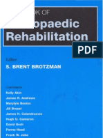 Handbook of Orthopedic Rehabilitation