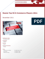 Brochure & Order Form - Russia Top 50 E-Commerce Players 2011