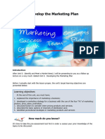 Final Module UNIT 6. Develop A Marketing Plan 2