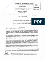 DECRETO No 067 2021 -PACTOS POR LA VIDA