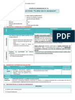 SESIÓN 15  COMUNICACION  Leemos un afiche sobre la contaminacion