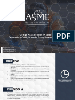 Ficha Técnica ASME Código IX Soldadura Desarrollo y Calificación de Procedimientos y Soldadores