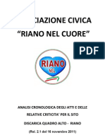 Analisi Riano Nel Cuore