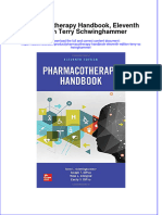 Ebook Pharmacotherapy Handbook Eleventh Edition Terry Schwinghammer Online PDF All Chapter