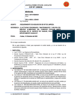 INFORME #020-2023 - REQUEMIENTO DE Kit de Limpieza