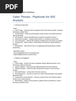 SOC Playbook