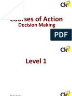 Course of Action
