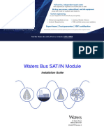 Waters busSAT IN Manual