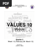 Grade 10 Module 3rd QRTR Week 1 and 2