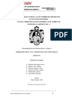 Procedimientos de Construcción II - Problema Real N°02 - Grupo 01