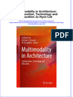 Multimodality in Architecture Collaboration Technology and Education Ju Hyun Lee Online Ebook Texxtbook Full Chapter PDF