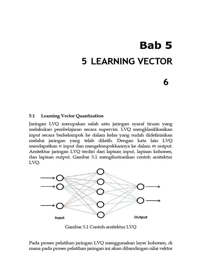 Pengenalan Learning Vector Quantization | PDF