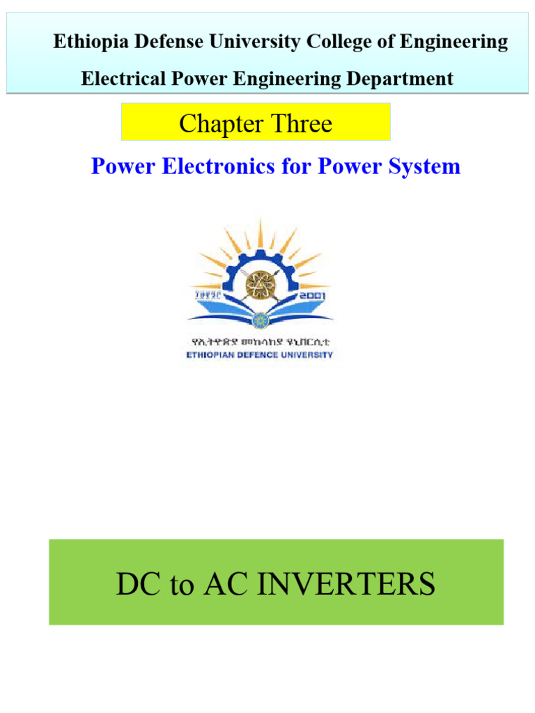 DC to AC Inverters Overview | PDF | Power Inverter | Rectifier