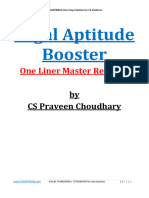 CSEET Legal Aptitude Booster One Liner