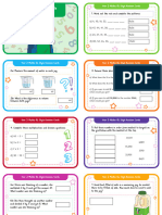 Year3 GL Style Maths Activity Revision Flashcards Ver - 2