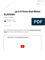 I Built an App in 6 Hours That Makes $1,500_Mo _ by Artturi Jalli _ Medium