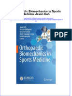 Ebook Orthopaedic Biomechanics in Sports Medicine Jason Koh Online PDF All Chapter