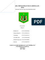 CARA MEMASUKAN DATA KEDALAM SPSS Kelompok I