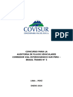 COVISUR Bases Del Concurso para Seleccion de Auditor Vehicular 2024