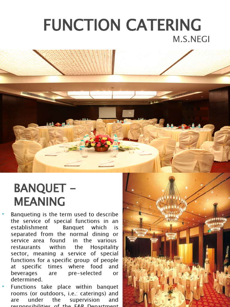 FUNCTIONCATERING | PDF | Buffet | Menu