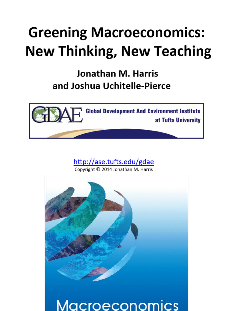 Teaching Green Macro | PDF | Macroeconomics | Gross Domestic Product