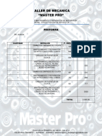 PROFORMA (MASTER PRO) CON CUADRICULOS