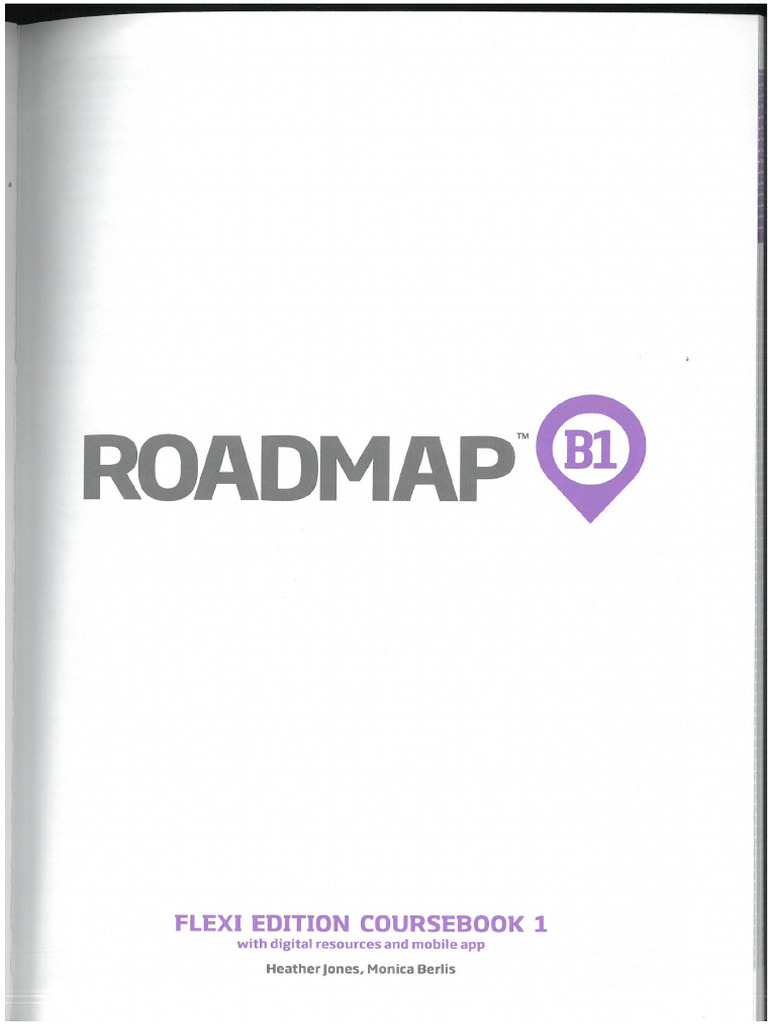 Roadmap B1 - Tapa Violeta Book 1 | PDF