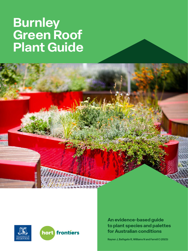 Burnley Green Roof Plant Guide | PDF | Water | Stormwater