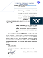 Solicito declarar consentida sentencia Olga